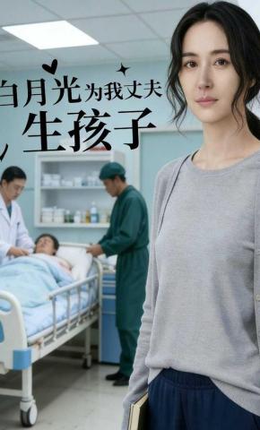 短剧《白月光为我丈夫生孩子》海报