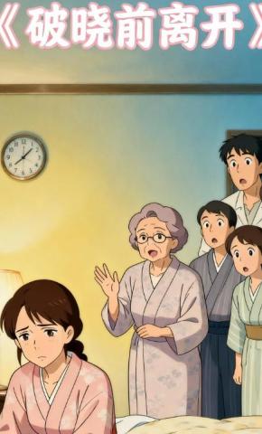 短剧《破晓前离开》海报