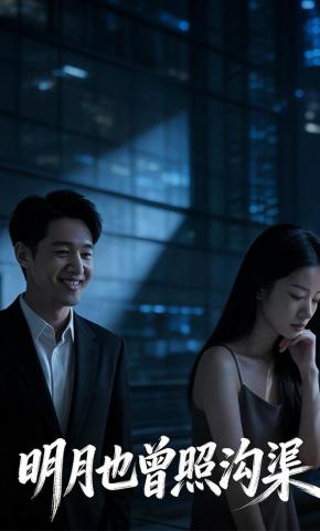 短剧《明月也曾照沟渠》海报