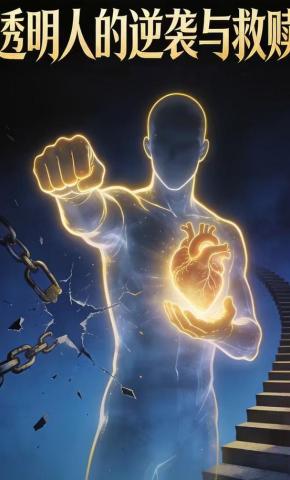 短剧《透明人的逆袭与救赎》海报