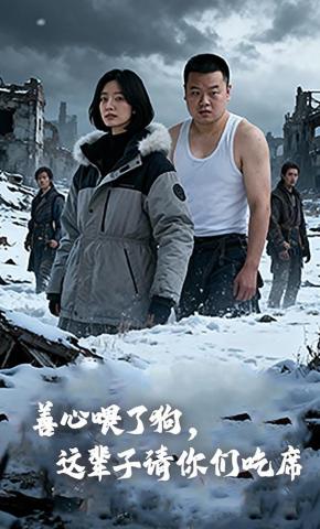 短剧《善心喂了狗，这辈子请你们吃席》海报