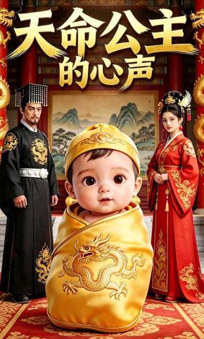 短剧《天命公主的心声》海报