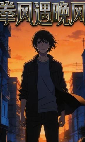 短剧《拳风遇晚风》海报