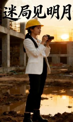 短剧《迷局见明月》海报