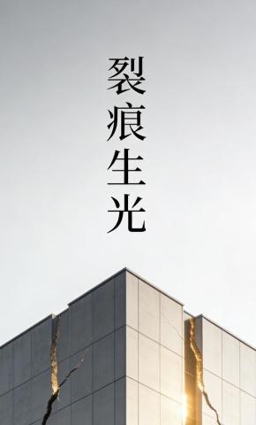 短剧《裂痕生光》海报