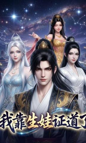 短剧《我靠生娃证道了》海报