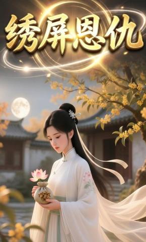 短剧《绣屏恩仇》海报