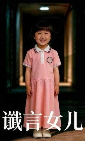 短剧《谶言女儿》海报