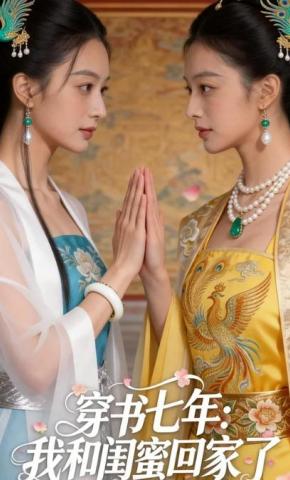 短剧《穿书七年：我和闺蜜回家了》海报