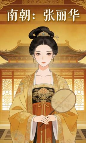 短剧《南朝：张丽华》海报