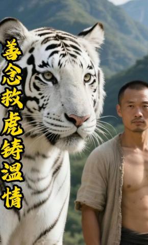 短剧《善念救虎铸温情》海报