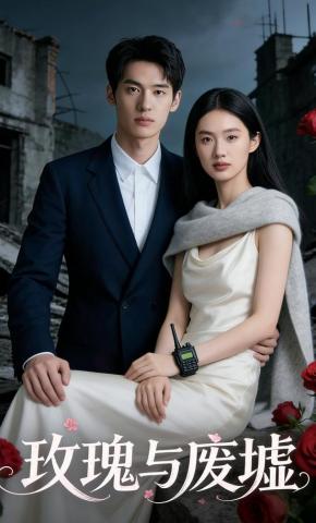 短剧《玫瑰与废墟》海报