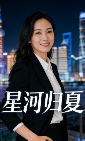 短剧《星河归夏》海报