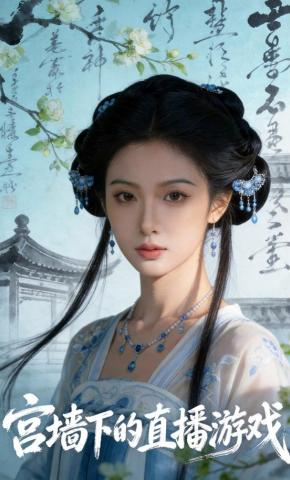 短剧《宫墙下的直播游戏》海报