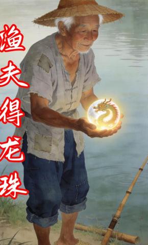 短剧《渔夫得龙珠》海报