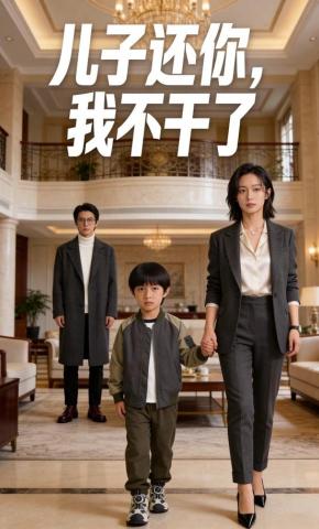 短剧《儿子还你，我不干了》海报
