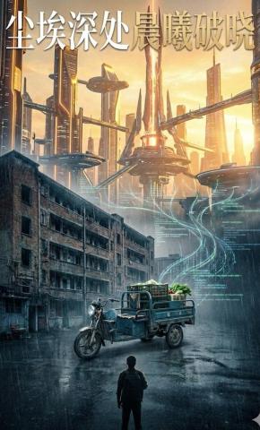 短剧《尘埃深处晨曦破晓》海报