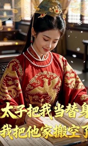 短剧《太子把我当替身，我把他家搬空了》海报