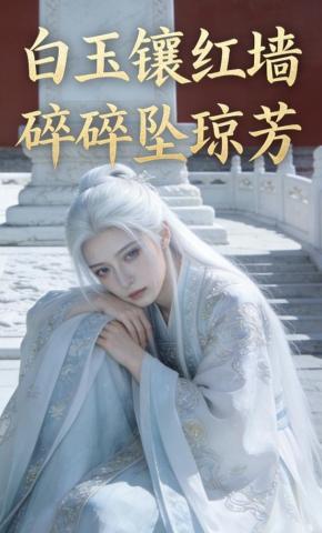 短剧《白玉镶红墙，碎碎坠琼芳》海报