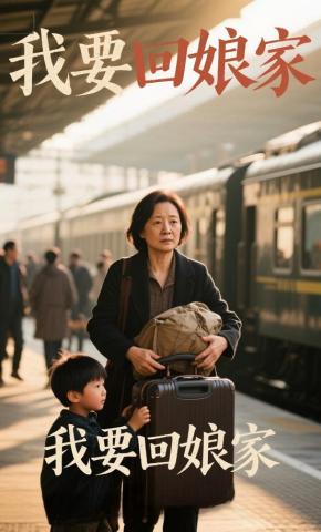 短剧《我要回娘家》海报
