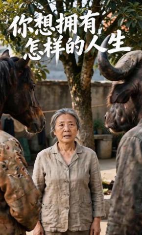 短剧《你想拥有怎样的人生》海报