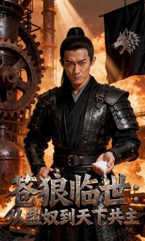 短剧《苍狼临世：从盐奴到天下共主》海报