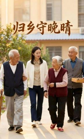 短剧《归乡守晚晴》海报