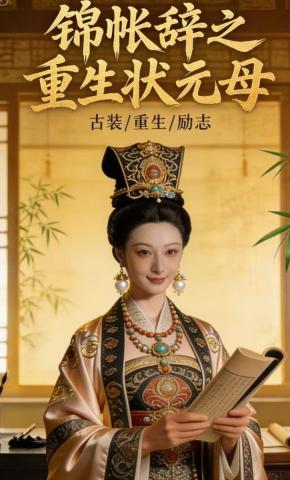 短剧《锦帐辞之重生状元母》海报