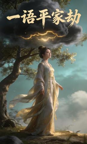 短剧《一语平家劫》海报