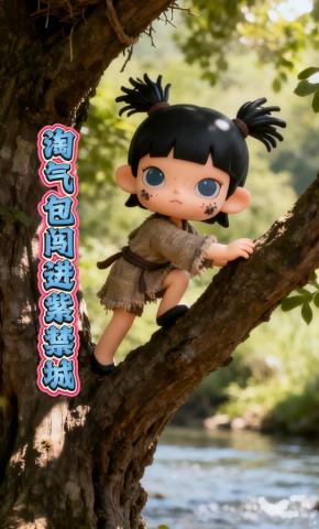 短剧《淘气包闯进紫禁城》海报