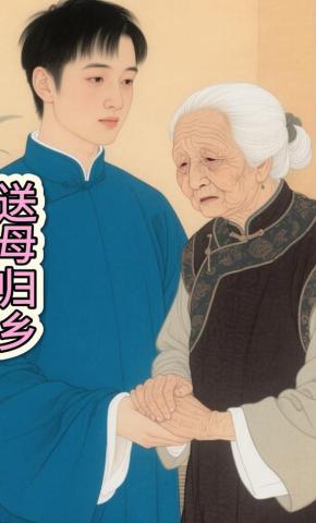 短剧《送母归乡》海报