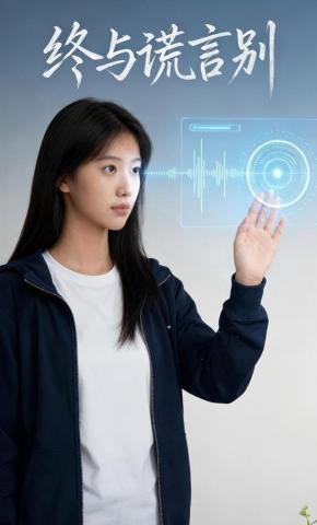 短剧《终与谎言别》海报