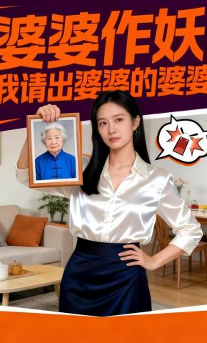 短剧《婆婆作妖，我请出婆婆的婆婆》海报