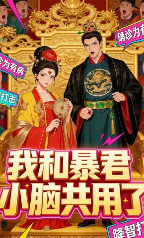 短剧《我和暴君小脑共用了》海报