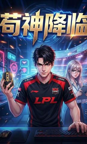 短剧《苟神降临》海报