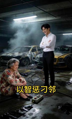 短剧《以智惩刁邻》海报