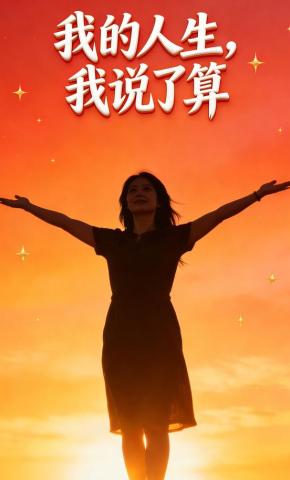 短剧《我的人生，我说了算》海报