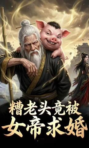 短剧《糟老头竟被女帝求婚》海报