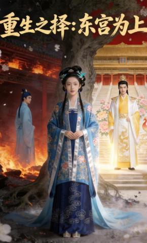 短剧《重生之择：东宫为上》海报