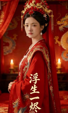 短剧《浮生一烬》海报