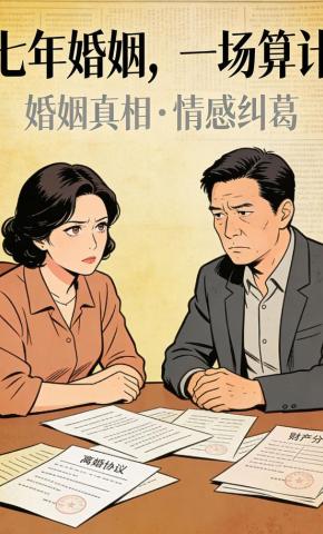 短剧《七年婚姻，一场算计》海报