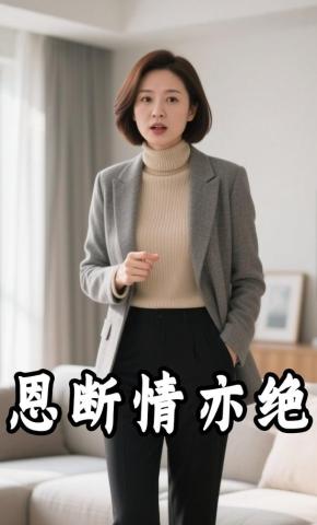 短剧《恩断情亦绝》海报