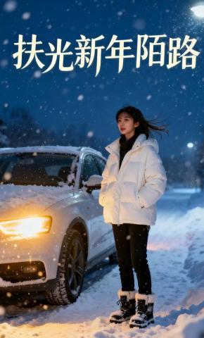 短剧《扶光新年陌路》海报