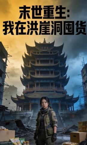 短剧《末世重生：我在洪崖洞囤货》海报