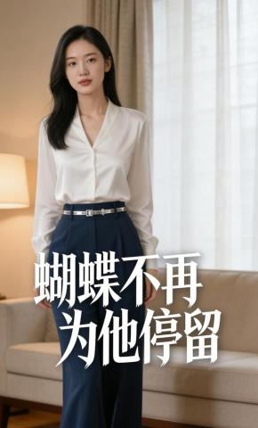 短剧《蝴蝶不再为他停留》海报