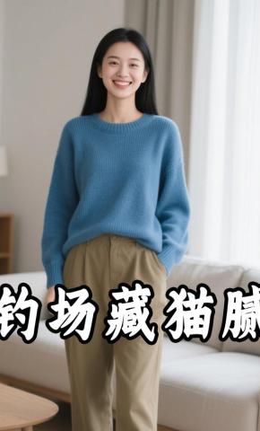 短剧《钓场藏猫腻》海报