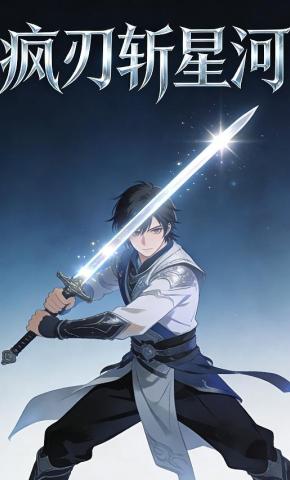短剧《疯刃斩星河》海报