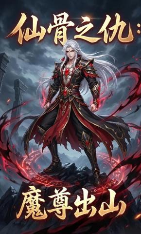 短剧《仙骨之仇：魔尊出山》海报