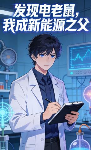 短剧《发现电老鼠，我成新能源之父》海报