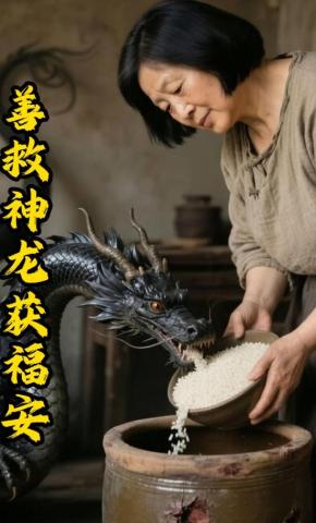 短剧《善救神龙获福安》海报